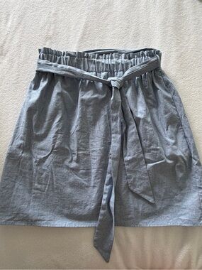 Blue Rain light blue elastic waist skirt